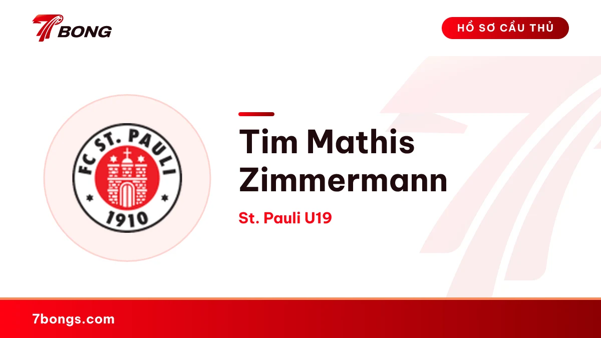 Tim Mathis Zimmermann — St. Pauli U19