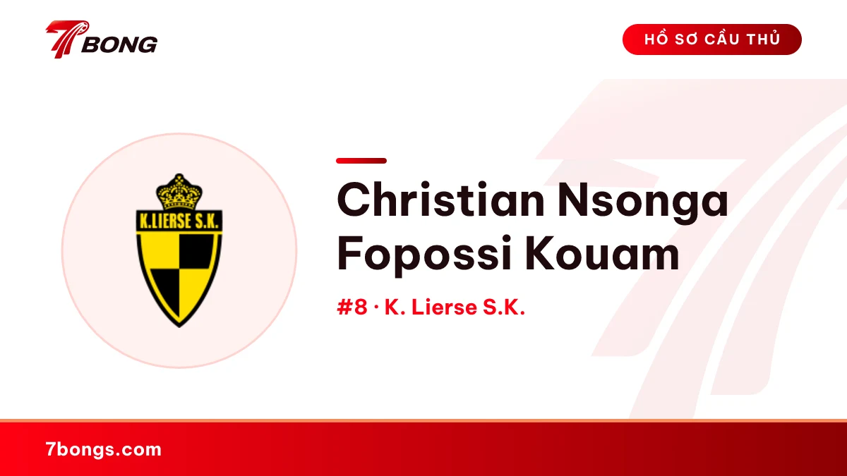 Christian Nsonga Fopossi Kouam — K. Lierse S.K.