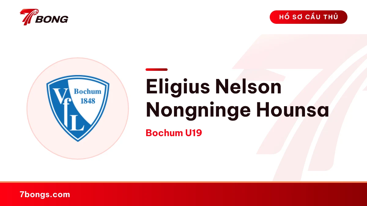 Eligius Nelson Nongninge Hounsa — Bochum U19