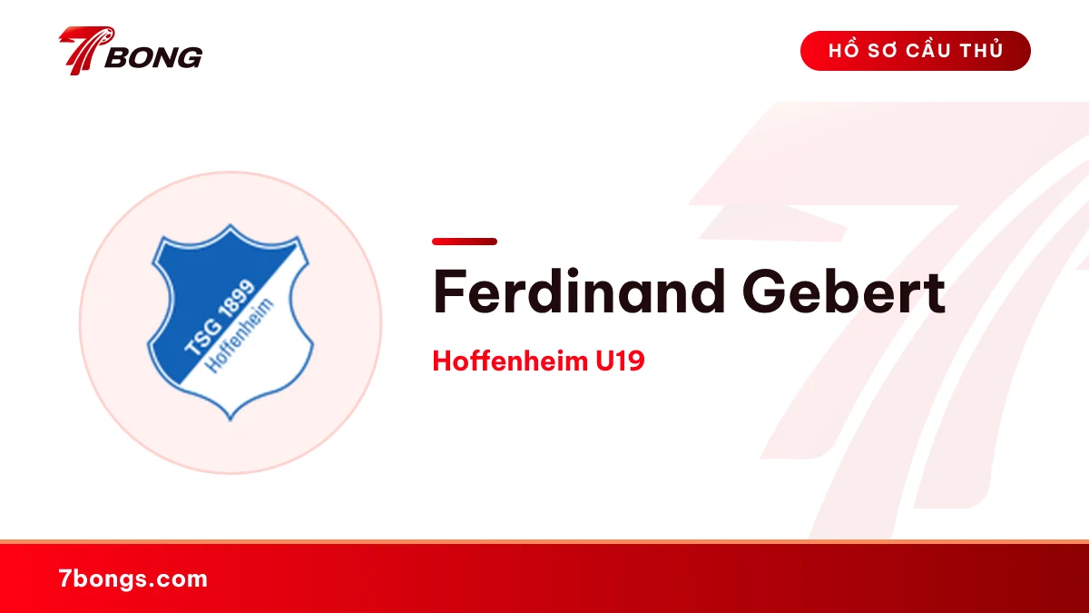 Ferdinand Gebert — Hoffenheim U19