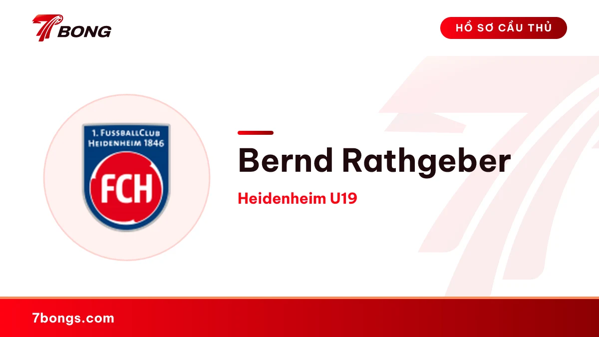 Bernd Rathgeber — Heidenheim U19