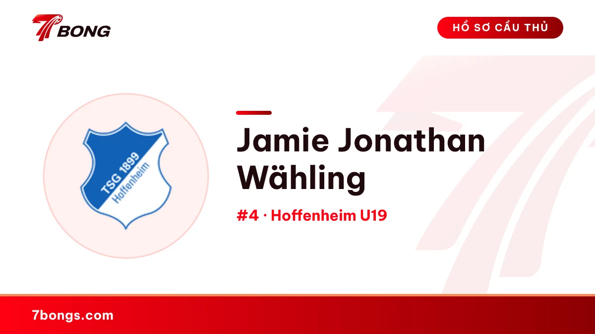 Jamie Jonathan Wähling — Hoffenheim U19