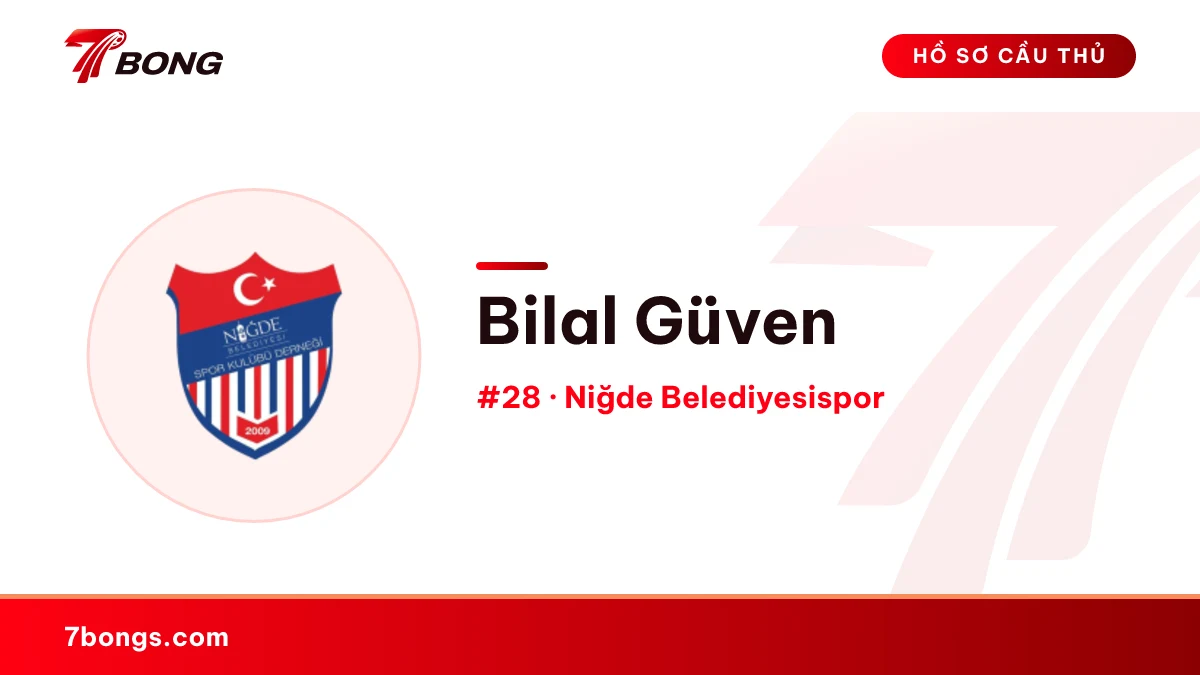 Bilal Güven — Niğde Belediyesispor