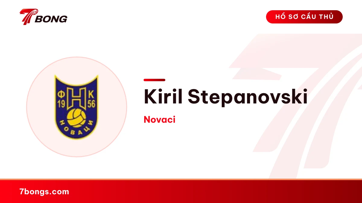 Kiril Stepanovski — Novaci