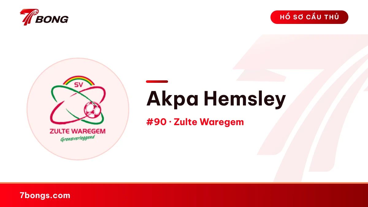 Akpa Hemsley — Zulte Waregem