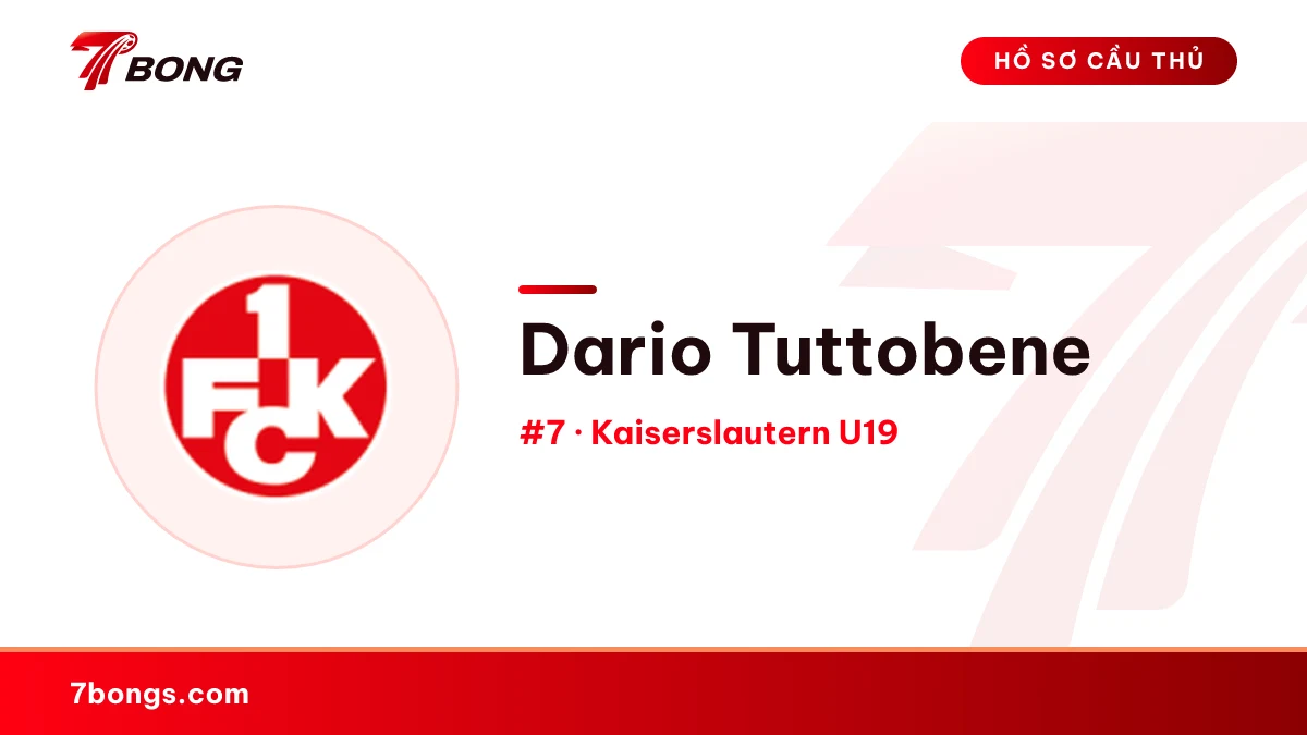 Dario Tuttobene — Kaiserslautern U19