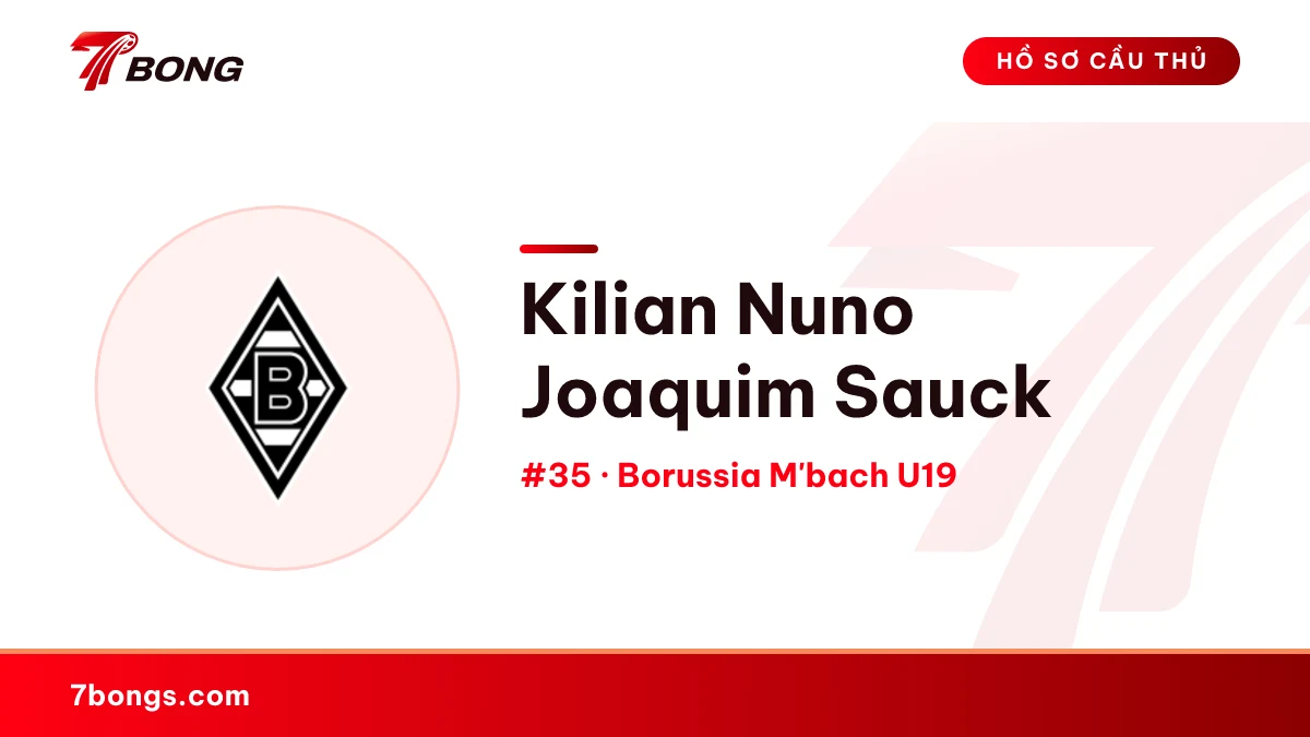 Kilian Nuno Joaquim Sauck — Borussia M'bach U19