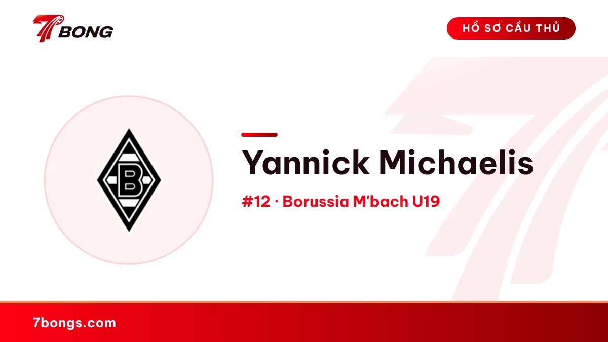 Yannick Michaelis — Borussia M'bach U19