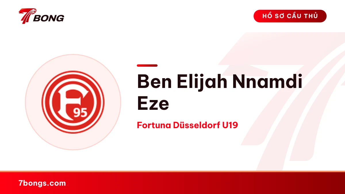 Ben Elijah Nnamdi Eze — Fortuna Düsseldorf U19
