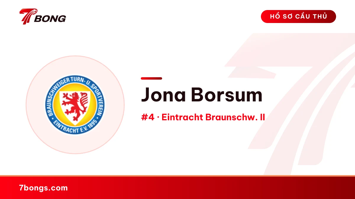 Jona Borsum — Eintracht Braunschw. II