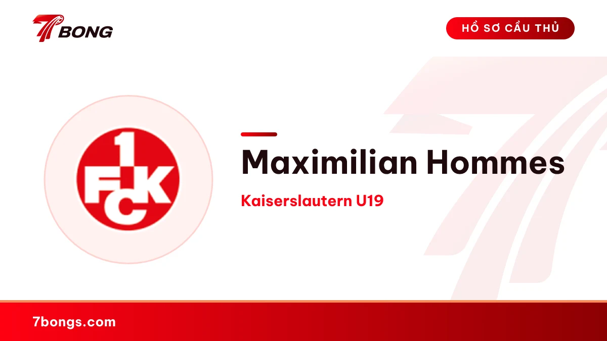 Maximilian Hommes — Kaiserslautern U19