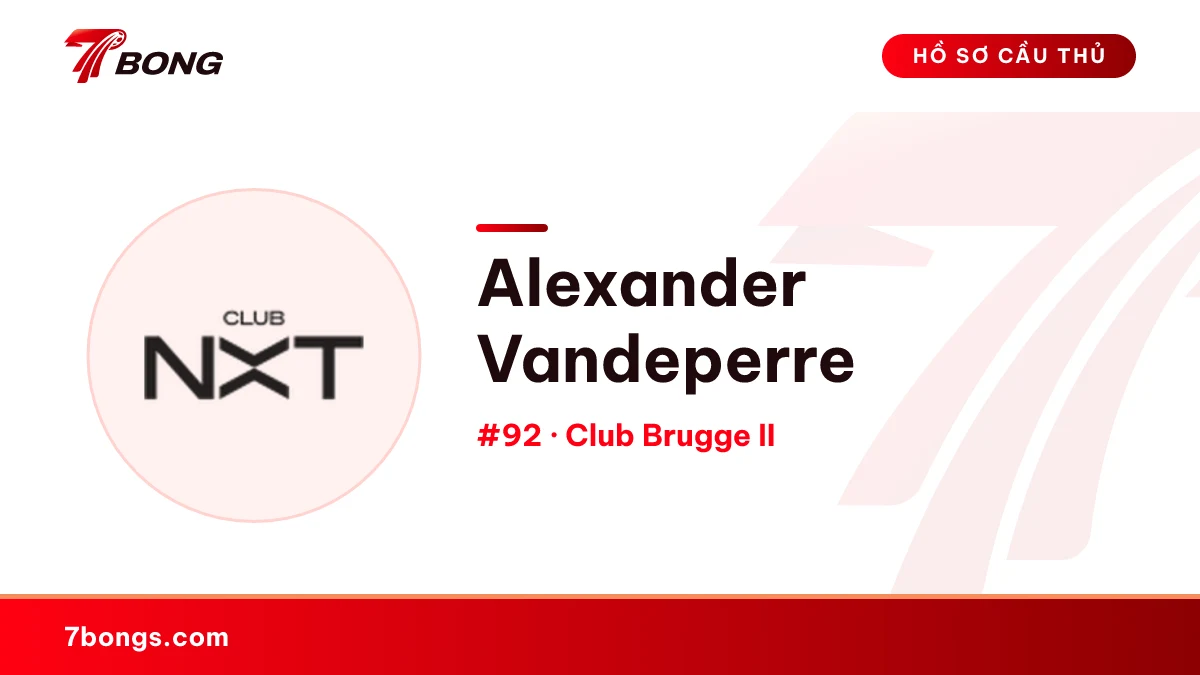 Alexander Vandeperre — Club Brugge II