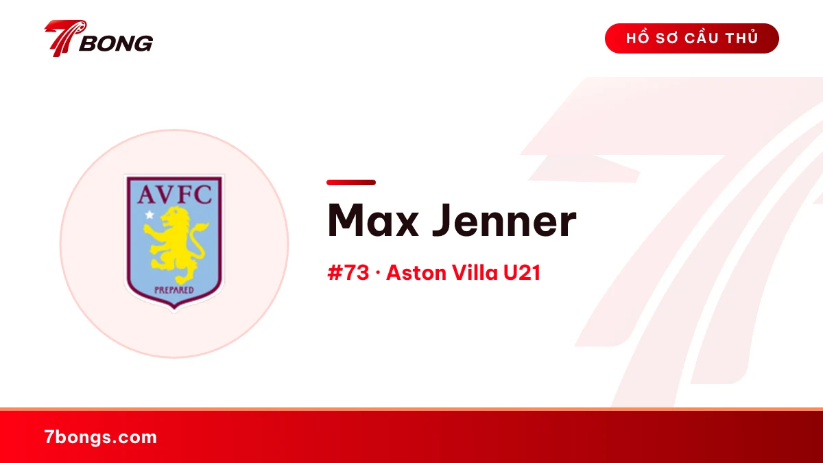 Max Jenner — Aston Villa U21