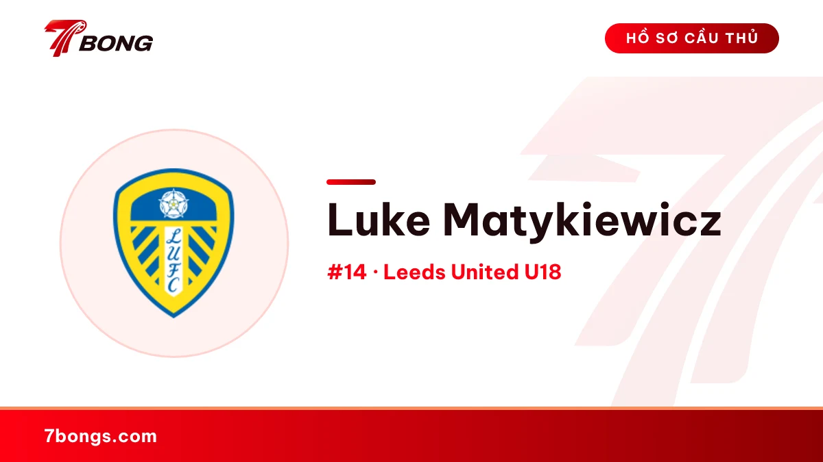 Luke Matykiewicz — Leeds United U18