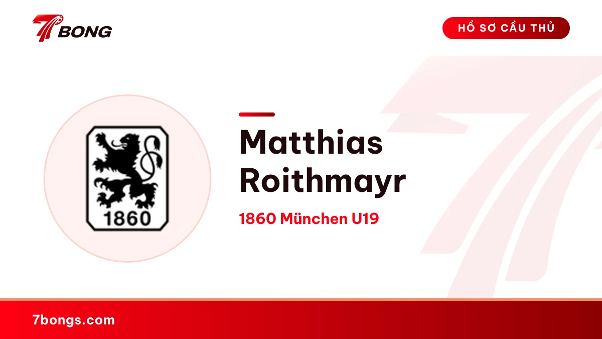 Matthias Roithmayr — 1860 München U19