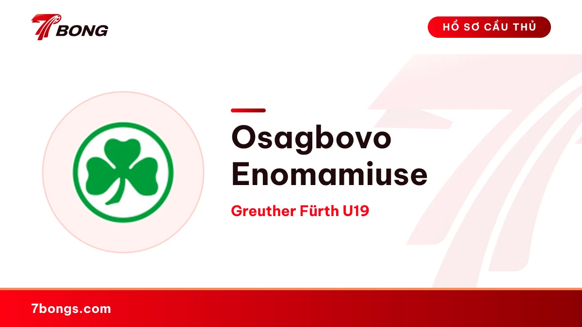 Osagbovo Enomamiuse — Greuther Fürth U19