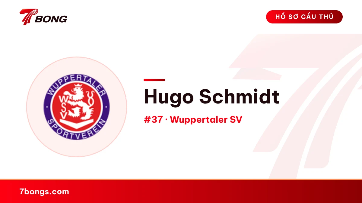 Hugo Schmidt — Wuppertaler SV