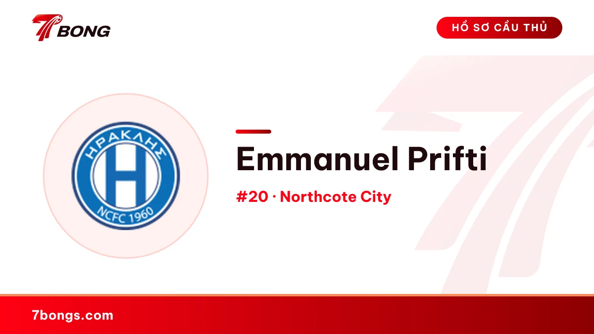 Emmanuel Prifti — Northcote City