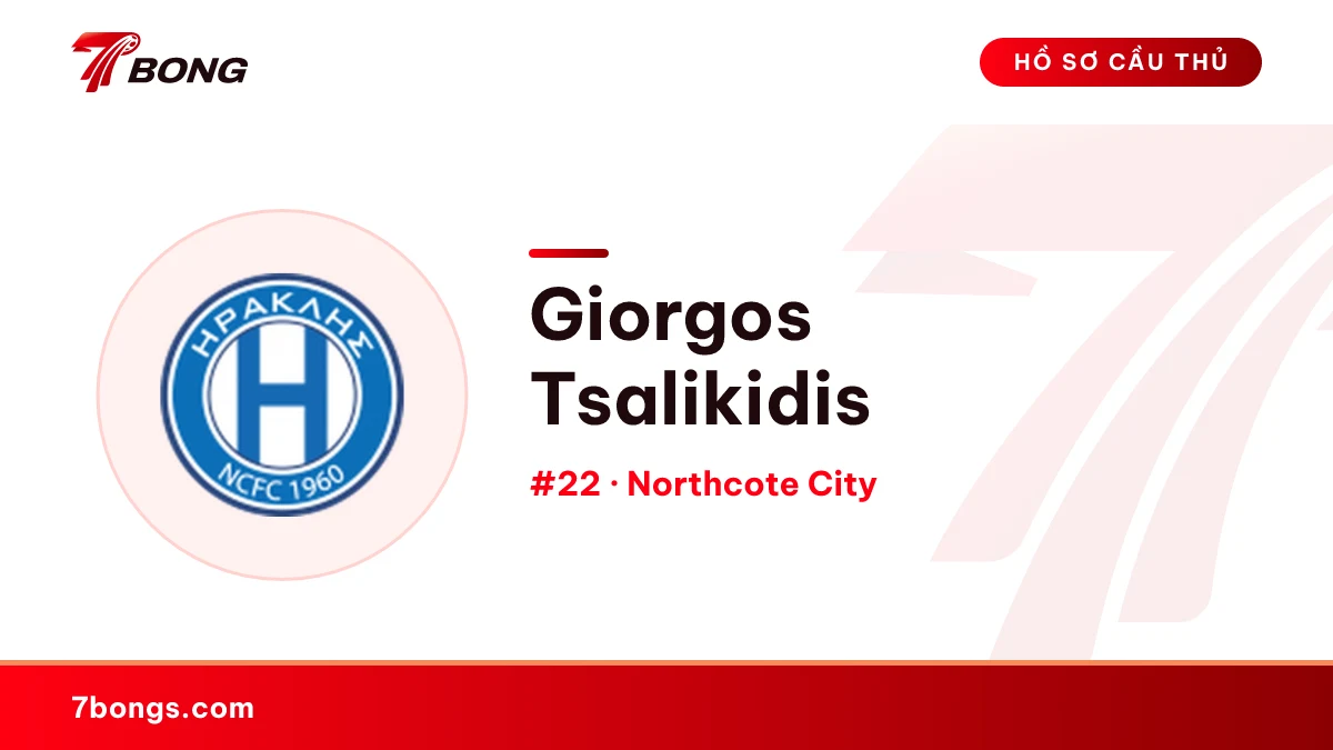 Giorgos Tsalikidis — Northcote City
