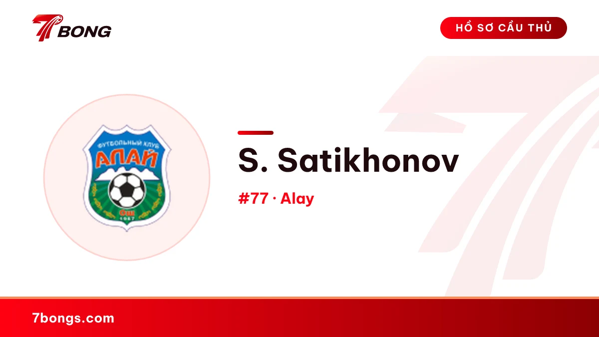 S. Satikhonov — Alay