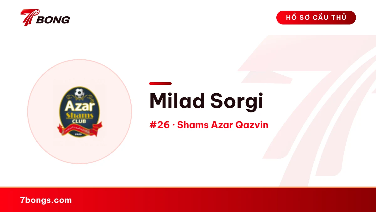 Milad Sorgi — Shams Azar Qazvin