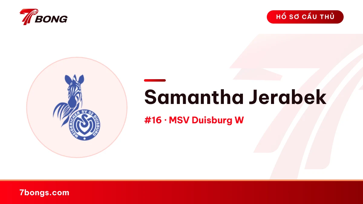 Samantha Jerabek — MSV Duisburg W