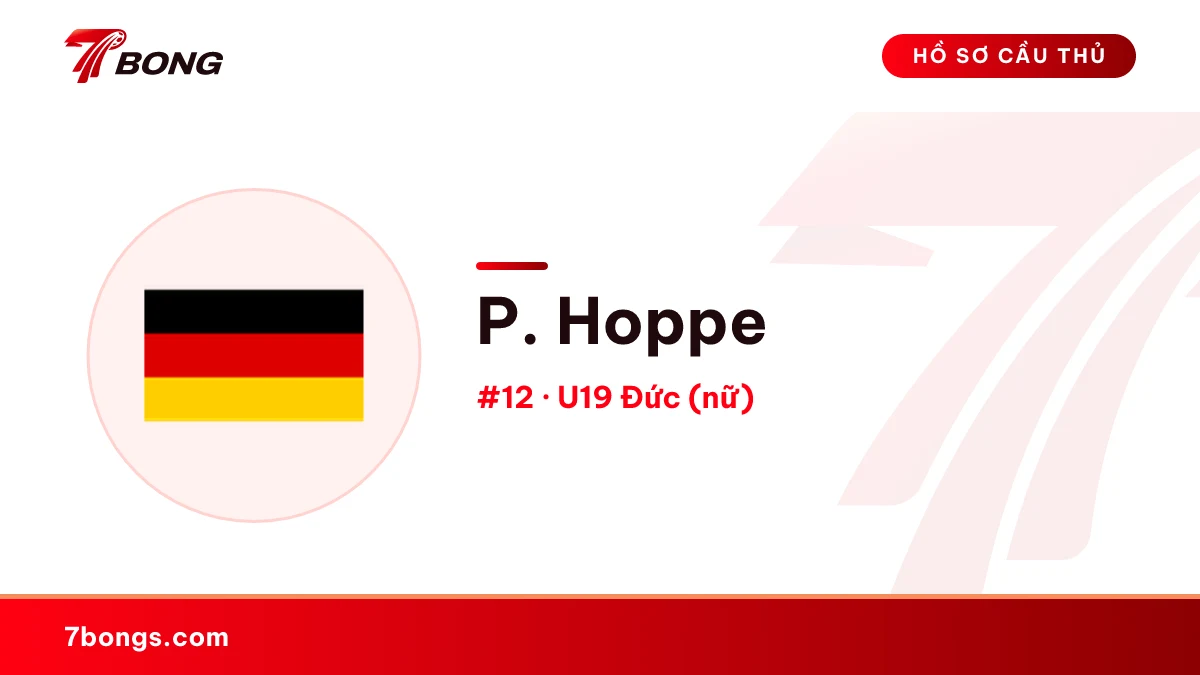 P. Hoppe — U19 Đức (nữ)