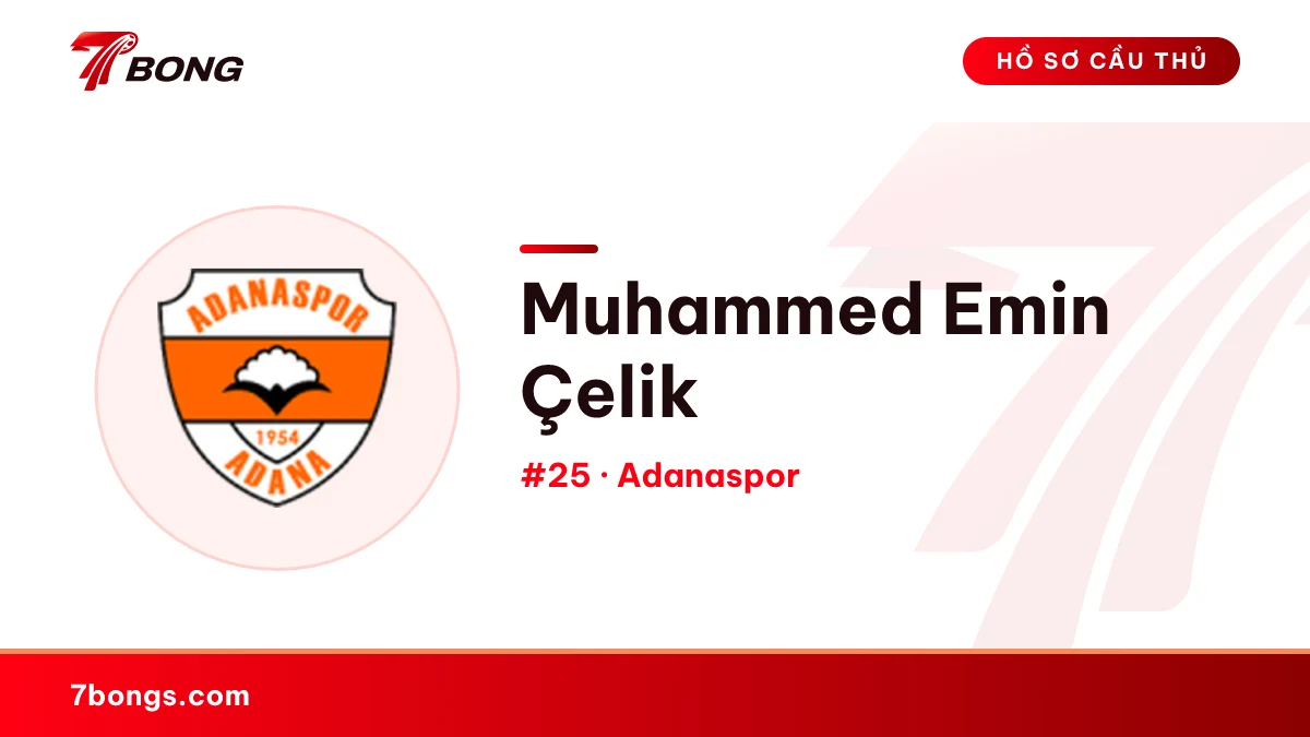 Muhammed Emin Çelik — Adanaspor