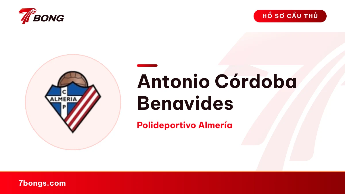 Antonio Córdoba Benavides — Polideportivo Almería