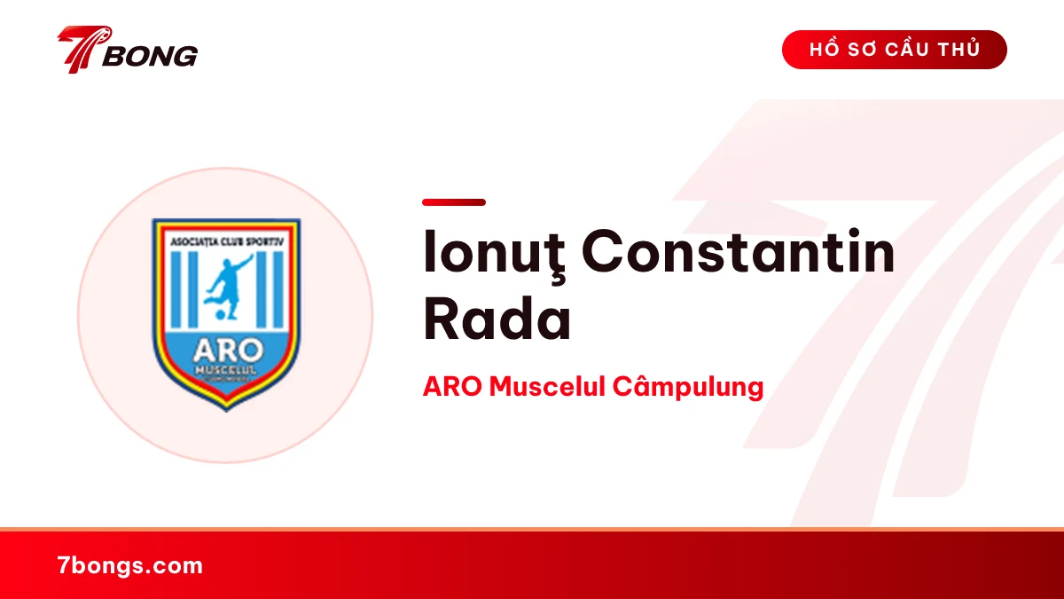 Ionuţ Constantin Rada — ARO Muscelul Câmpulung