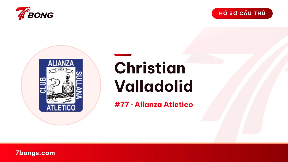 Christian Valladolid — Alianza Atletico