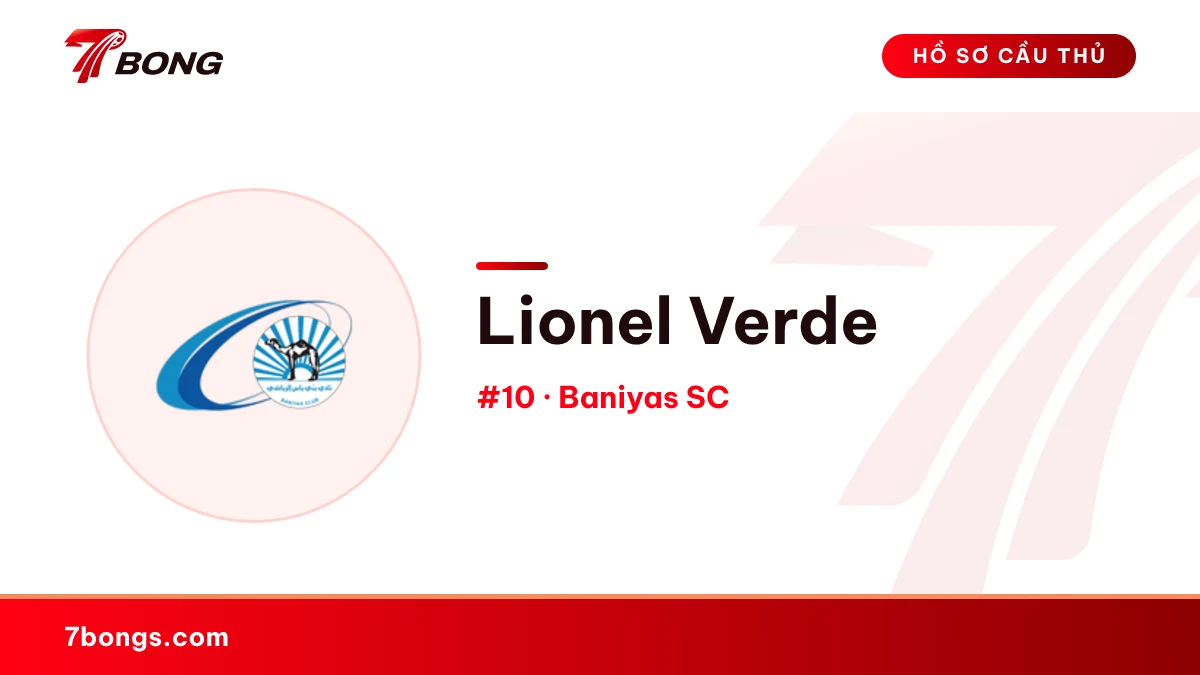 Lionel Verde — Baniyas SC