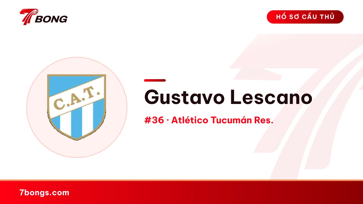 Gustavo Lescano — Atlético Tucumán Res.
