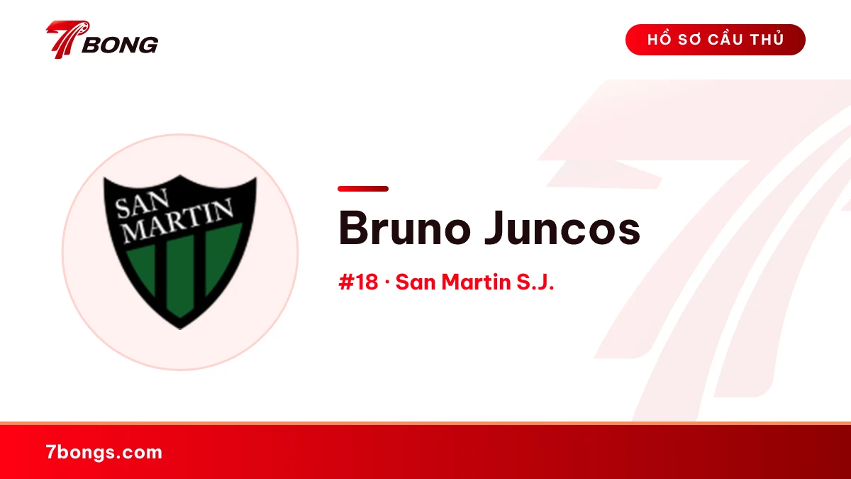 Bruno Juncos — San Martin S.J.