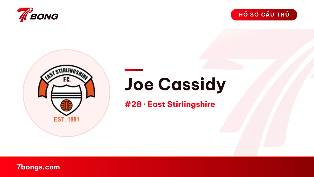 Joe Cassidy — East Stirlingshire