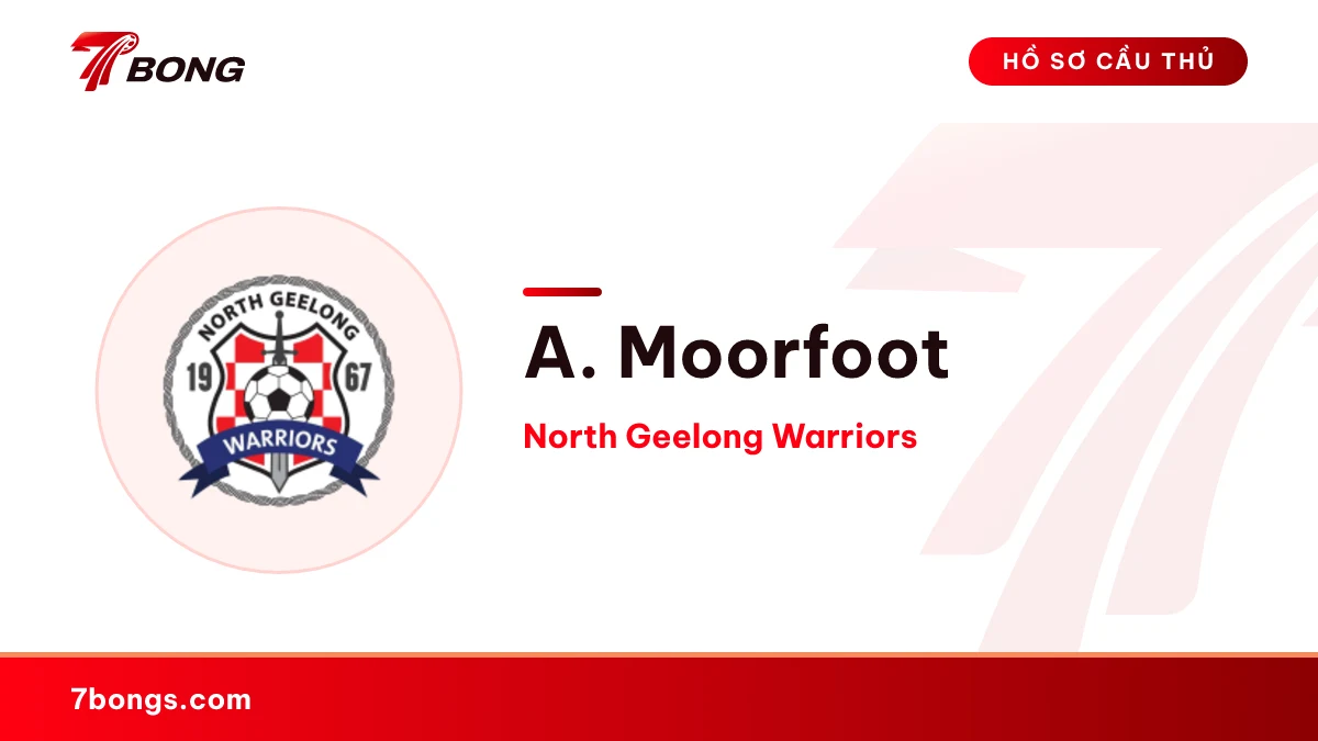 A. Moorfoot — North Geelong Warriors