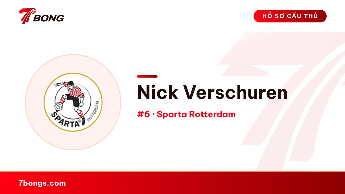 Nick Verschuren — Sparta Rotterdam