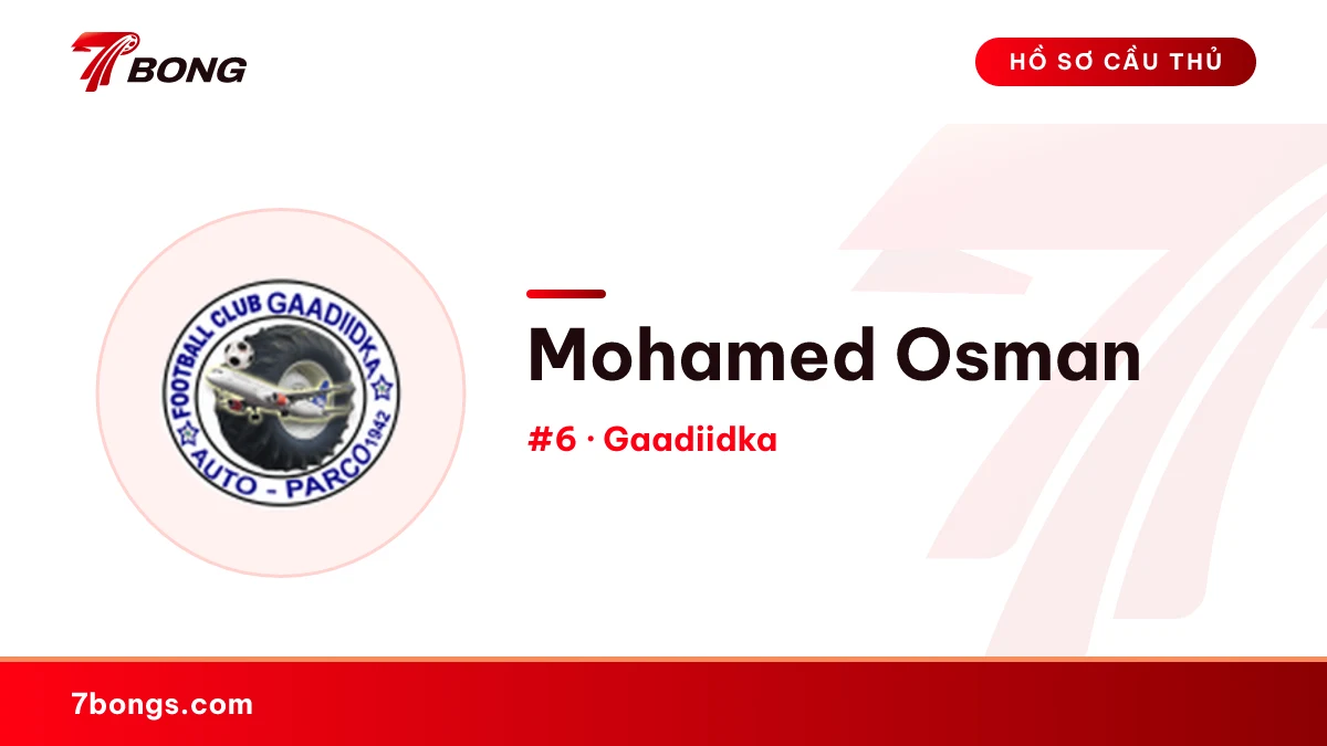 Mohamed Osman — Gaadiidka