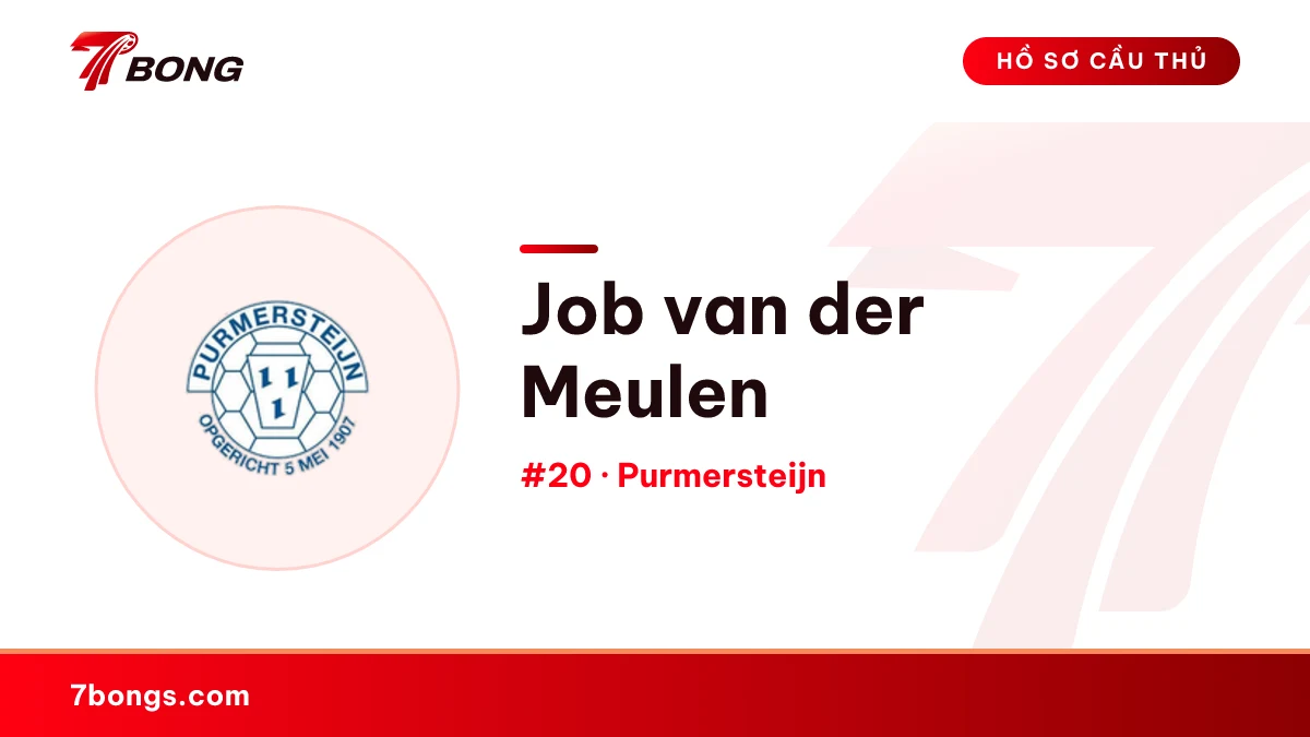 Job van der Meulen — Purmersteijn