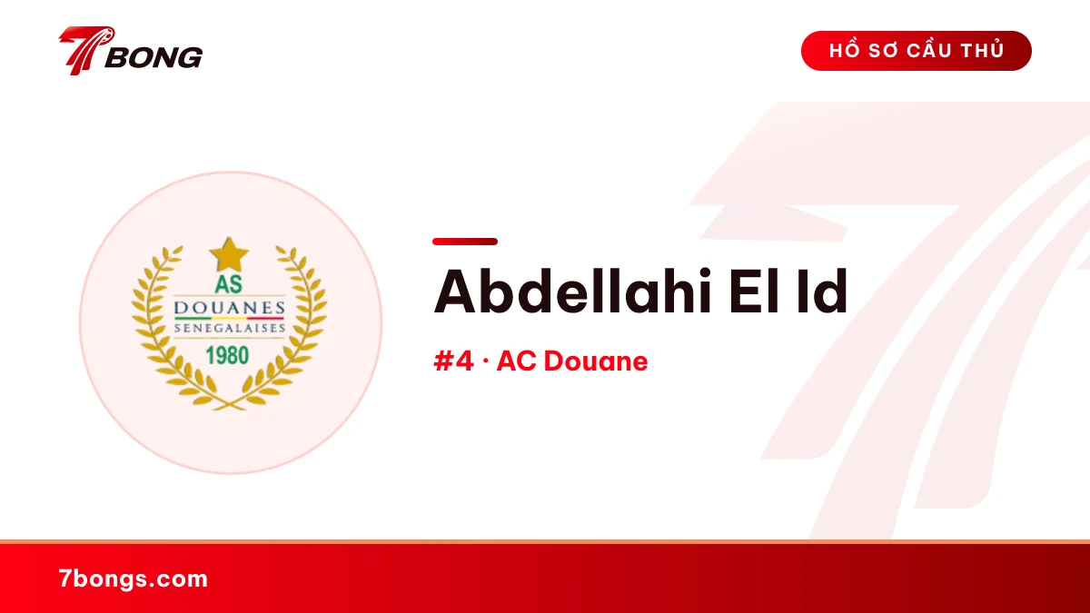 Abdellahi El Id — AC Douane