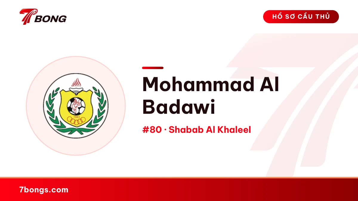 Mohammad Al Badawi — Shabab Al Khaleel