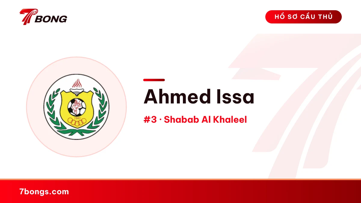 Ahmed Issa — Shabab Al Khaleel