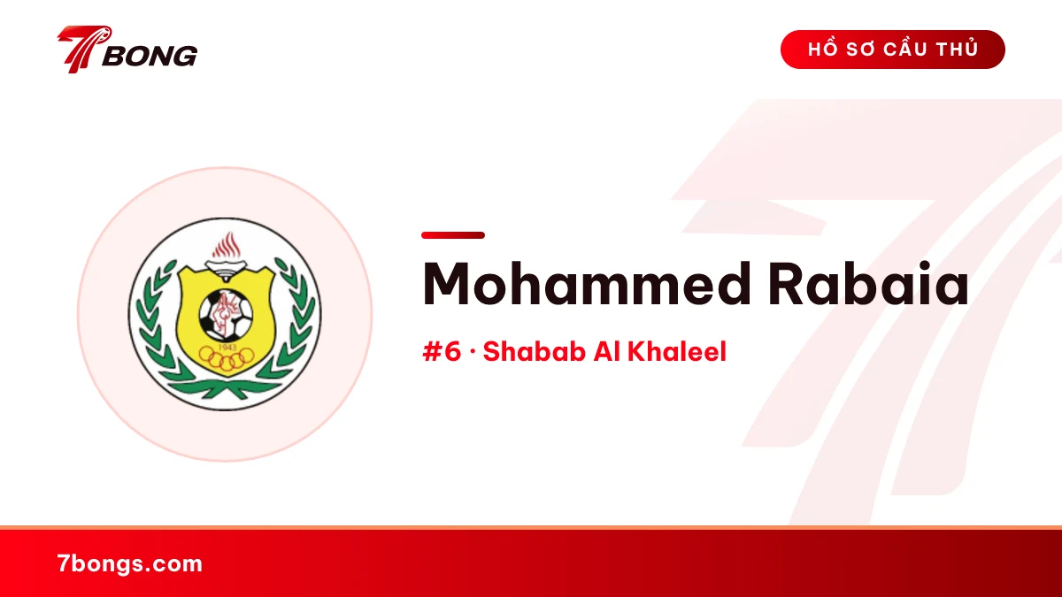Mohammed Rabaia — Shabab Al Khaleel
