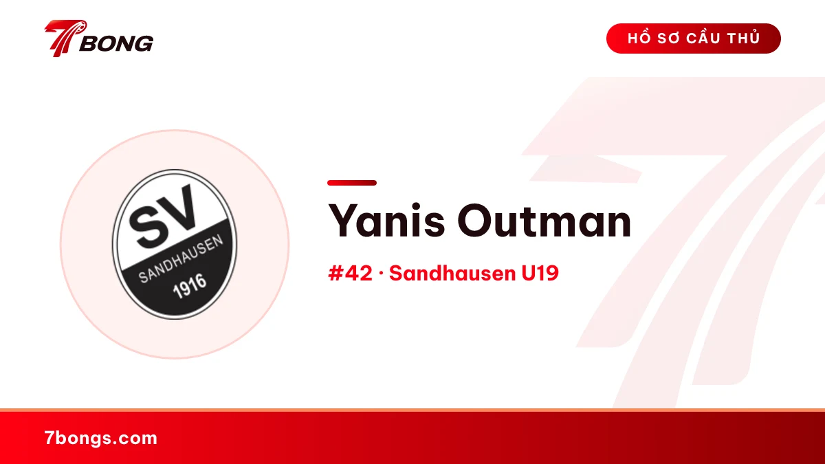 Yanis Outman — Sandhausen U19