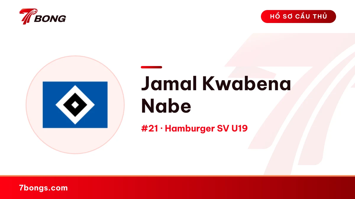 Jamal Kwabena Nabe — Hamburger SV U19