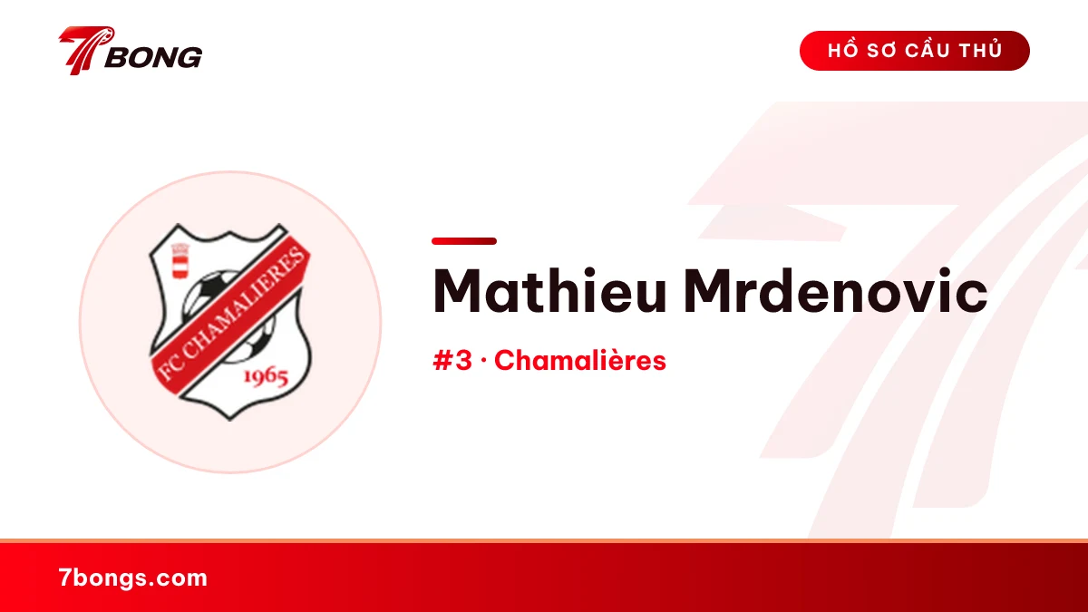 Mathieu Mrdenovic — Chamalières
