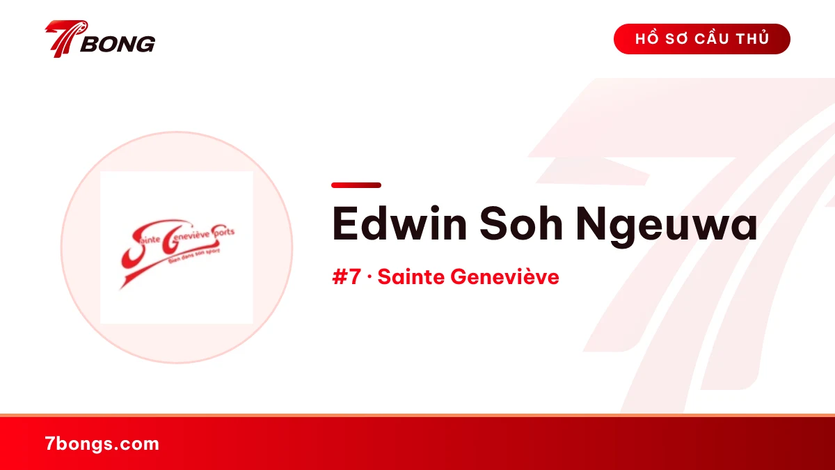 Edwin Soh Ngeuwa — Sainte Geneviève