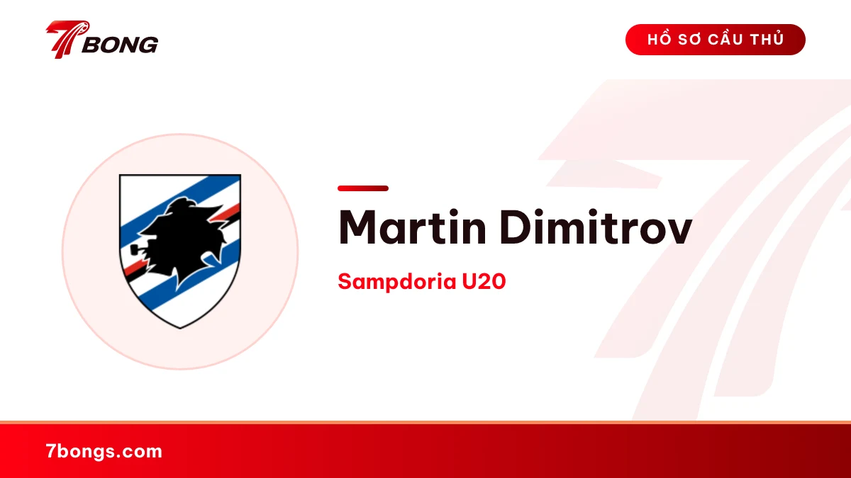 Martin Dimitrov — Sampdoria U20