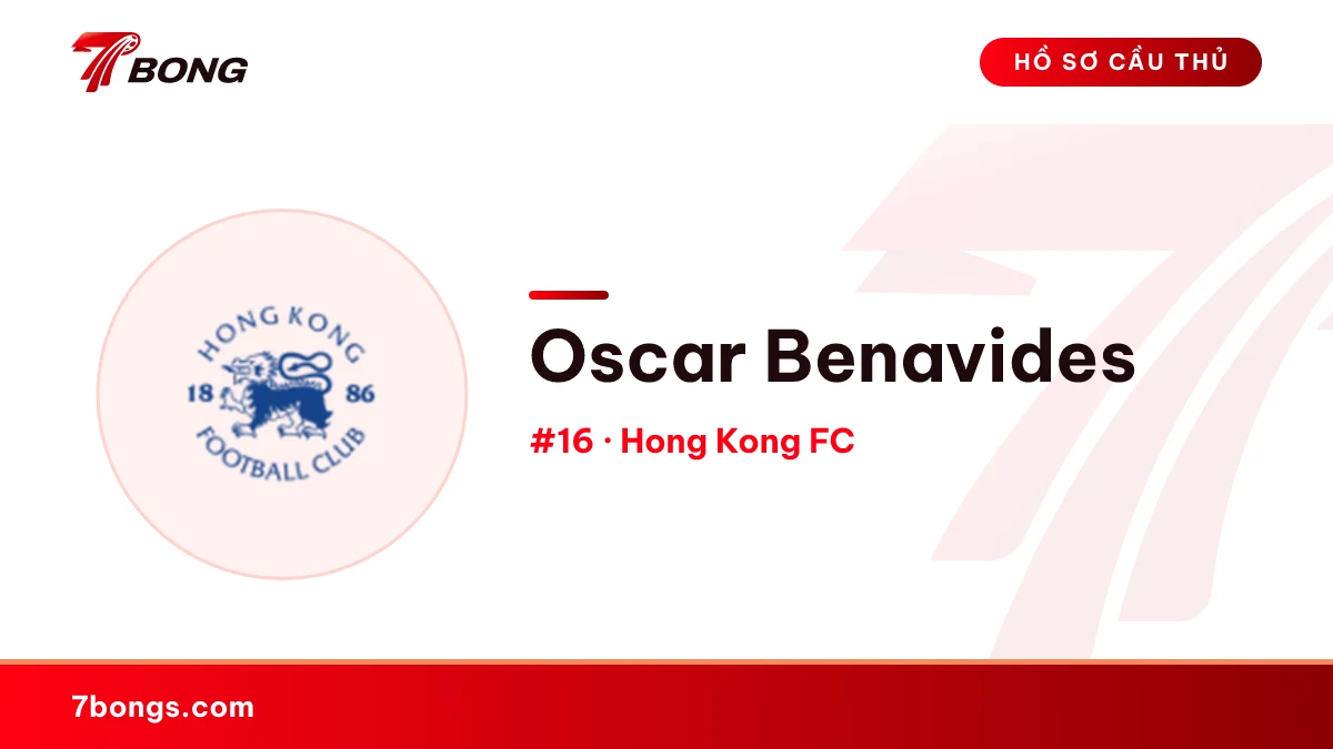 Oscar Benavides — Hong Kong FC