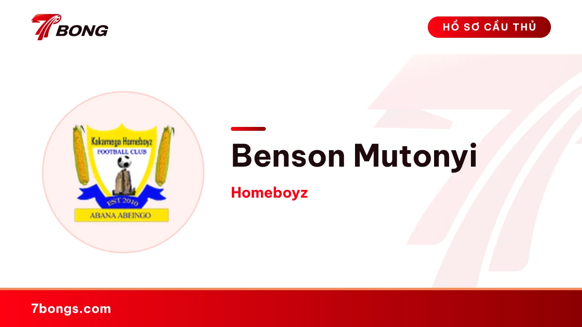 Benson Mutonyi — Homeboyz